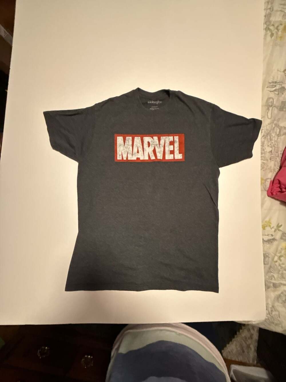 WeLoveFine Marvel Logo Graphic T-Shirt XL